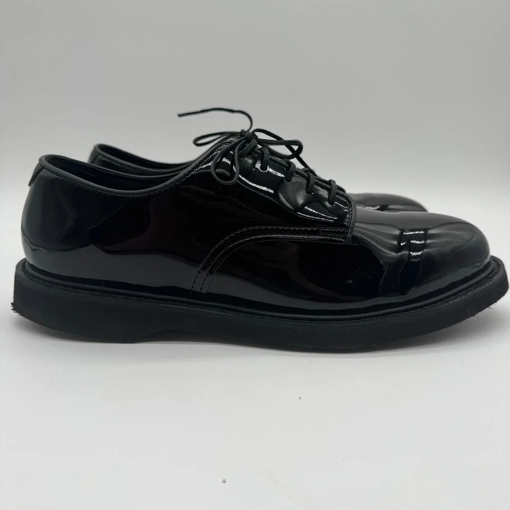 Thorogood 831-6027 Classic Poromeric Oxford Dress Shoes Black Men's Size 11.5 M